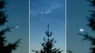 Watch Mysterious and Strange UFOs with Multiple Glowing Lights Vanishing over Poland - FindingUFO